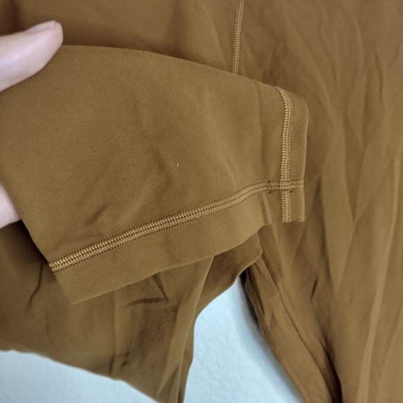 Lululemon Align High-Rise Crop 21"Copper Brown Sz 20 - Picture 5 of 9